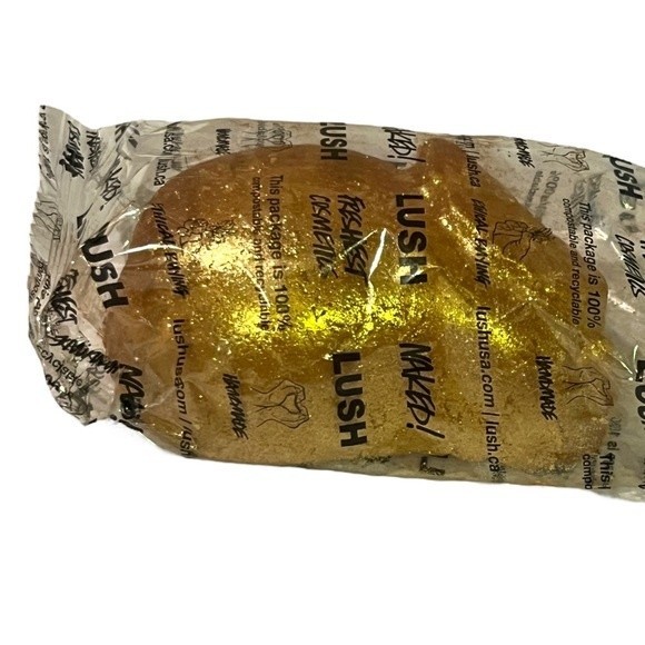 Lush Kitchen Golden Pear Body Scrub Exfoliating Moisturizing Shower Sold Out NWT - Picture 3 of 12